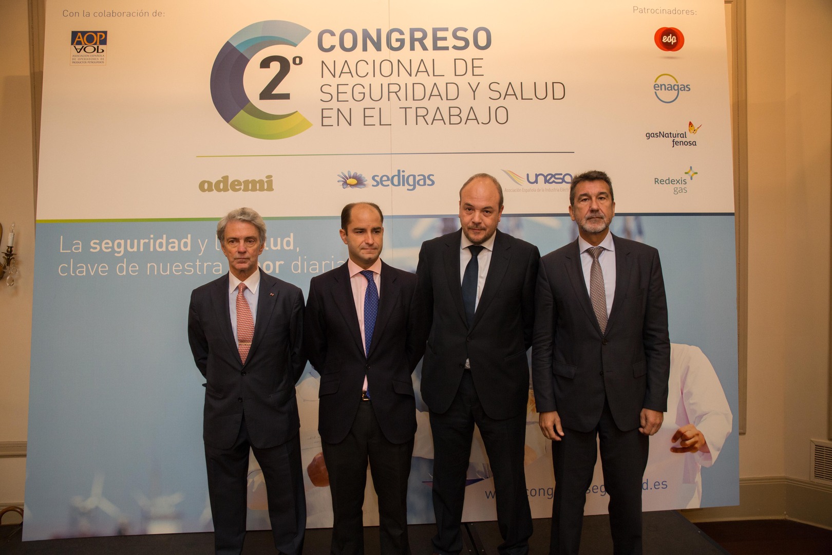 II Congreso Nacional de Seguridad y Salud en el Trabajo organizado por ADEMI, SEDIGAS y UNESA